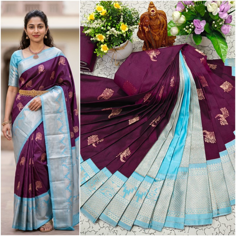 Luxury Korvai Soft Silk
