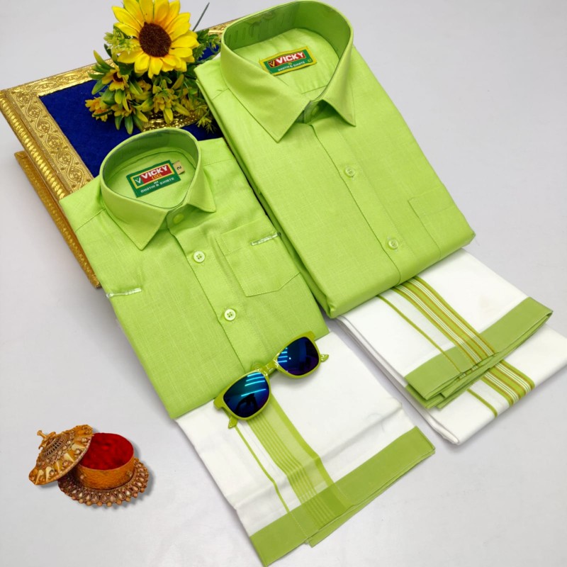 Dad & Son Dhoti Shirt