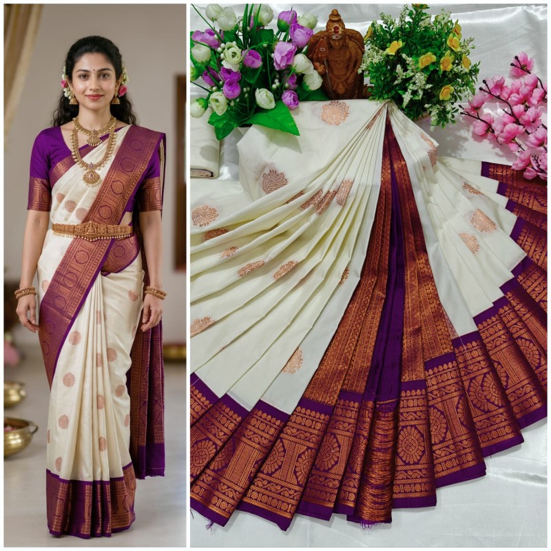 Luxury Korvai Soft Silk
