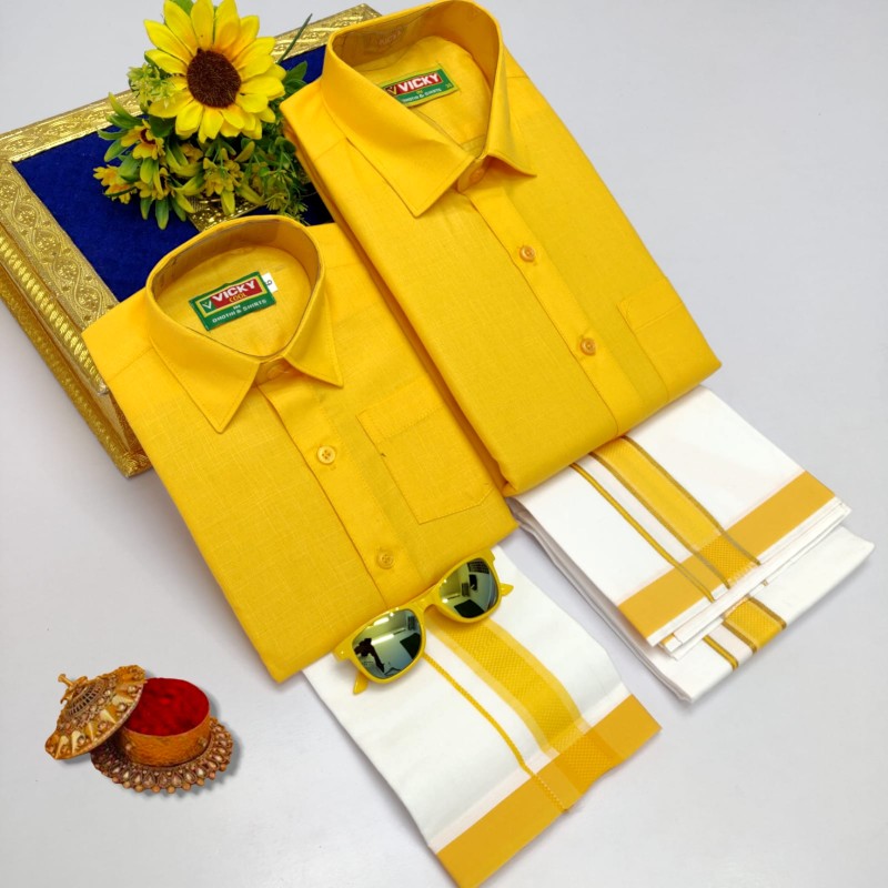 Dad & Son Dhoti Shirt