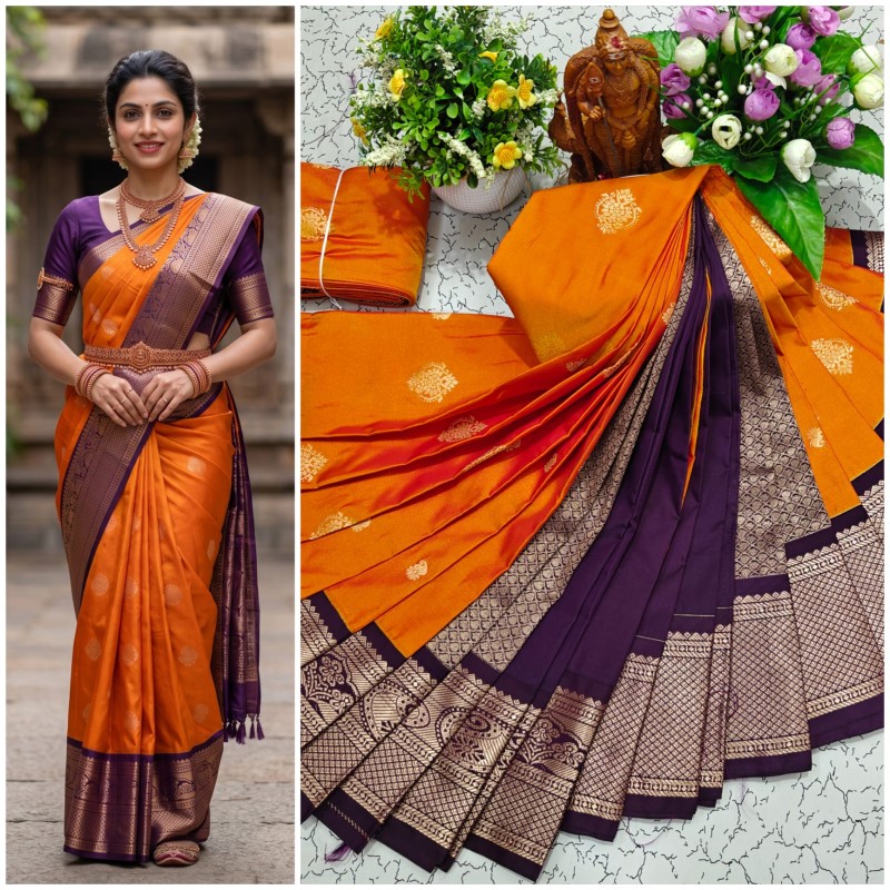 Luxury Korvai Soft Silk