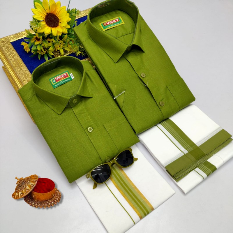 Dad & Son Dhoti Shirt