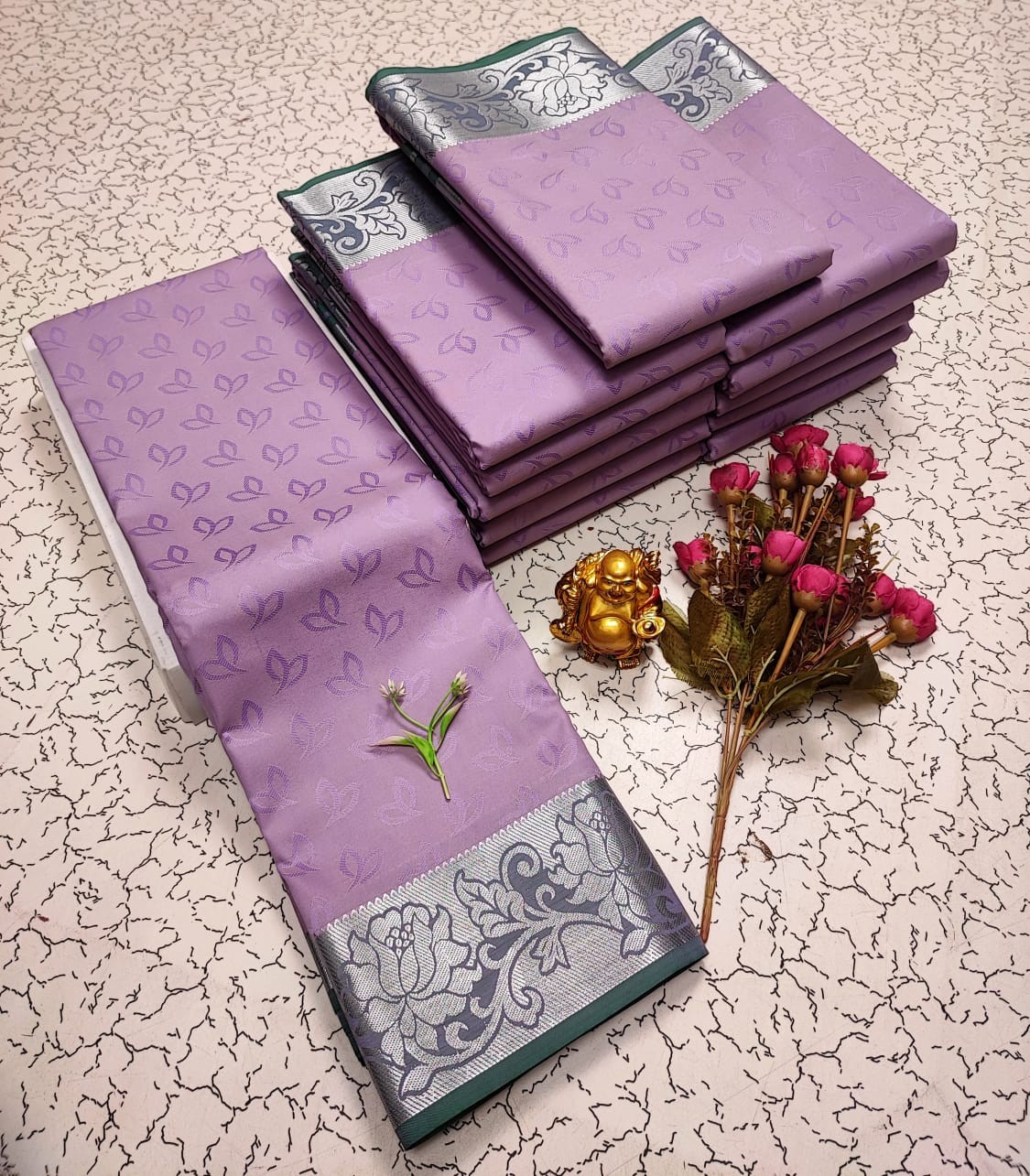 3D Embossed Pattu