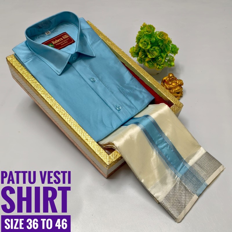 Pattu Dhoti Shirt